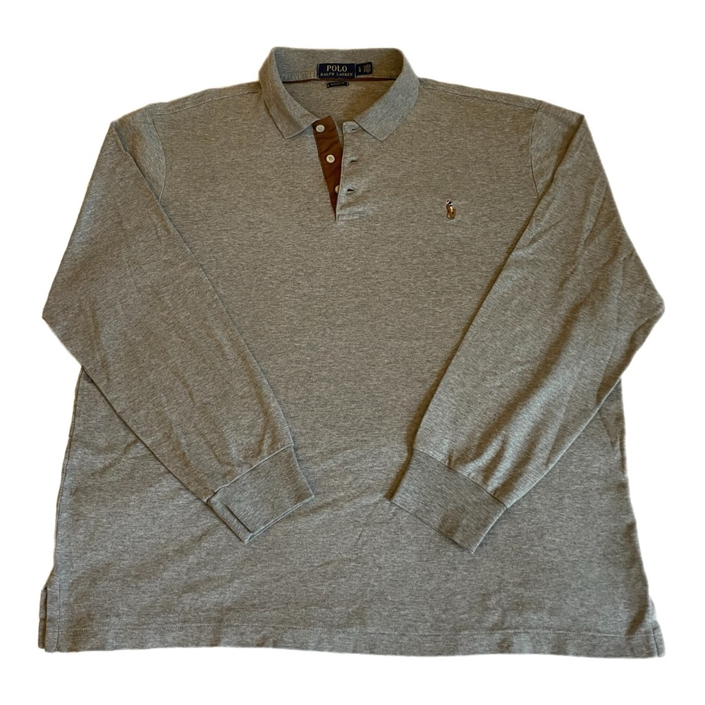 Polo Ralph Lauren Soft Cotton Long Sleeve Polo Shirt